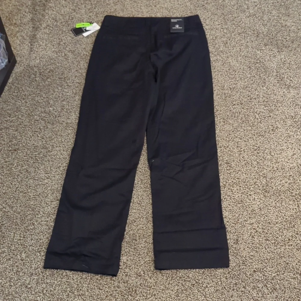 Volcom Frochickie Highrise Ankle Pants Black 26 - Picture 6 of 7
